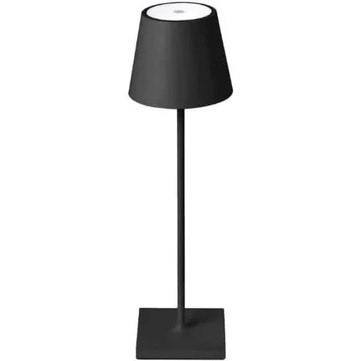 "VT-7703 Table Lamp - 4000K - Dimmable via Touch - Rechargeable - Black image"
