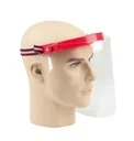 Face protection clear visor