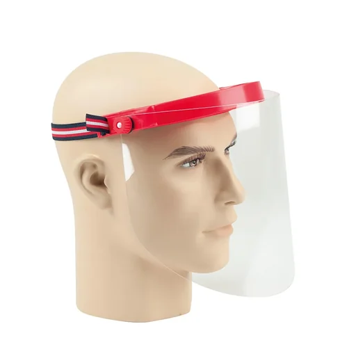 "Face protection clear visor image"