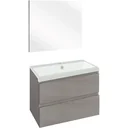 Concept bathroom furniture with mirror 60cm - grey/white