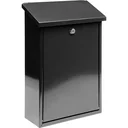 NL mailbox with 2 buttons - black - 400x250x100 mm