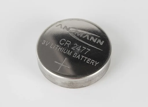 "Lithium button cell CR2477, 3V - 1 piece image"