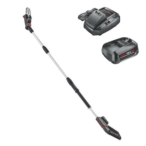 "18 V BOSCH HOME AND GARDEN COMPATIBLE Accu-steeksnoeier CSA 1820 inclusief accu en lader image"
