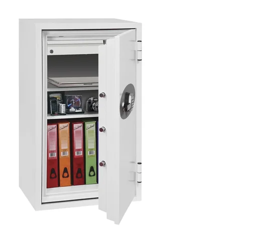 "Fire Fighter fireproof safe size 4 with key lock image"