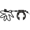 Frame lock + plug-in cable