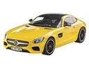 Mercedes-AMG GT model kit in 1/24 scale including glue, brush and main colors