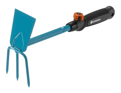 "Combisystem small hoe, straight blade, 3 tines image"