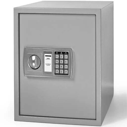 "Digital security safe - 350x400x400mm - 4 mm steel door image"