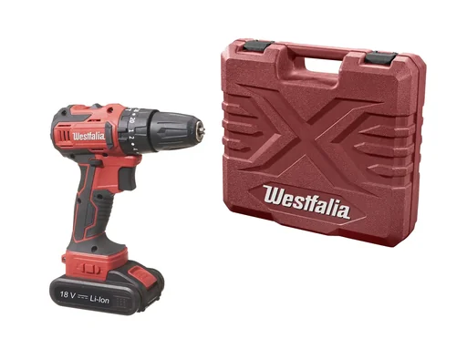 "Cordless hammer drill BH18BL 18 Volt Li - Ion including battery and quick charger image"