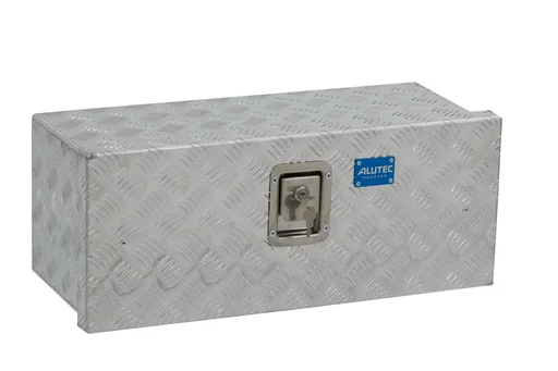 "Aluminum underfloor box RU 23 liters capacity image"