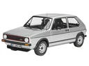 VW Golf 1 GTI model kit in 1:24 scale including glue, brush and main colors - 121 individual parts