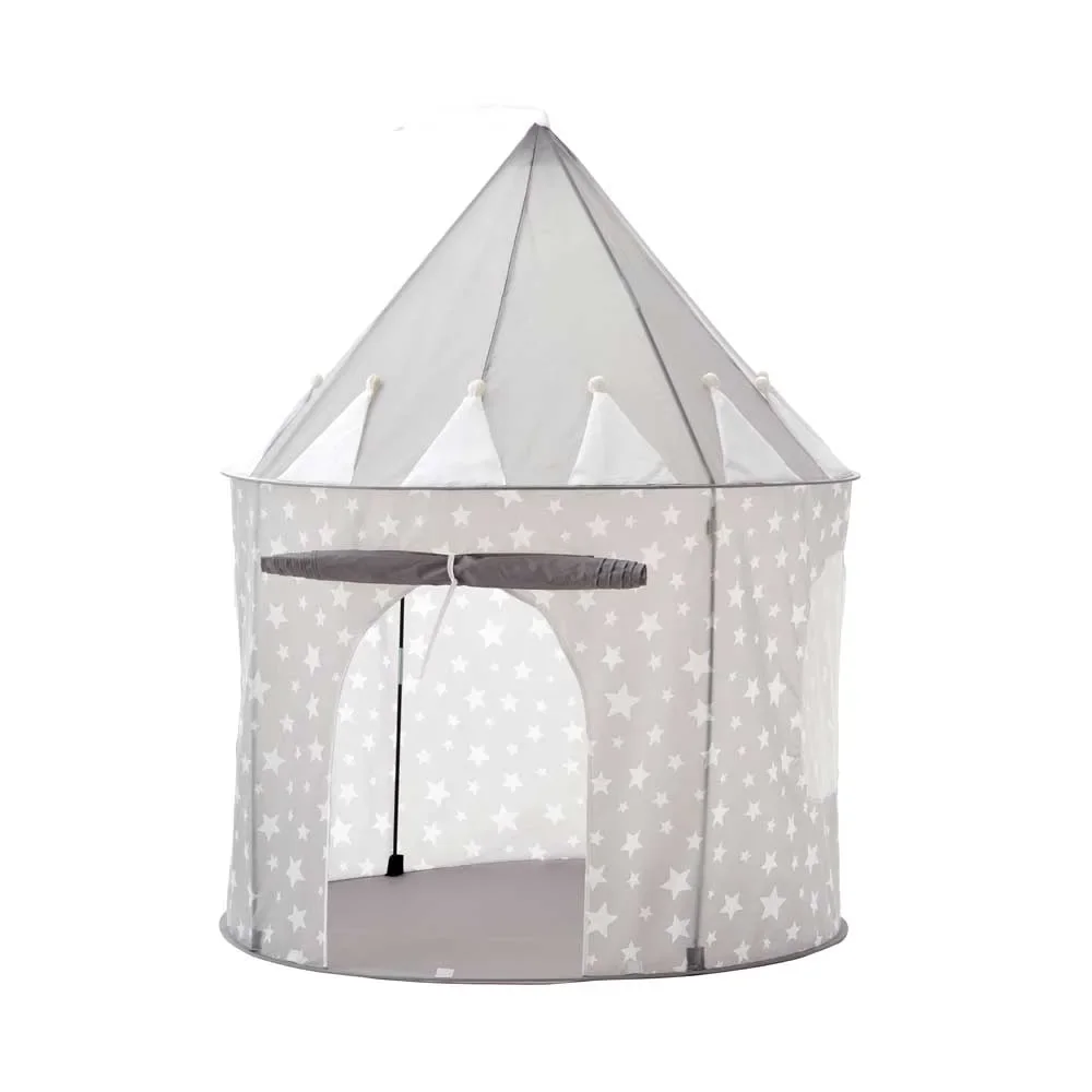 Kids Concept speeltent ronde sterren grijs