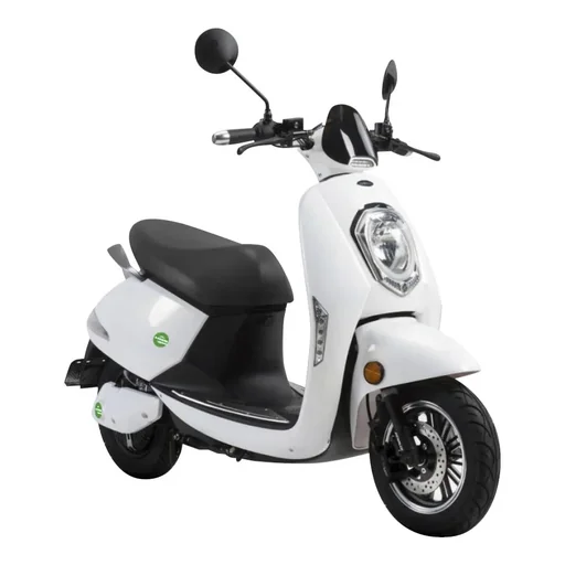 "Compact E-Scooter "Roma" 45 km/h white image"
