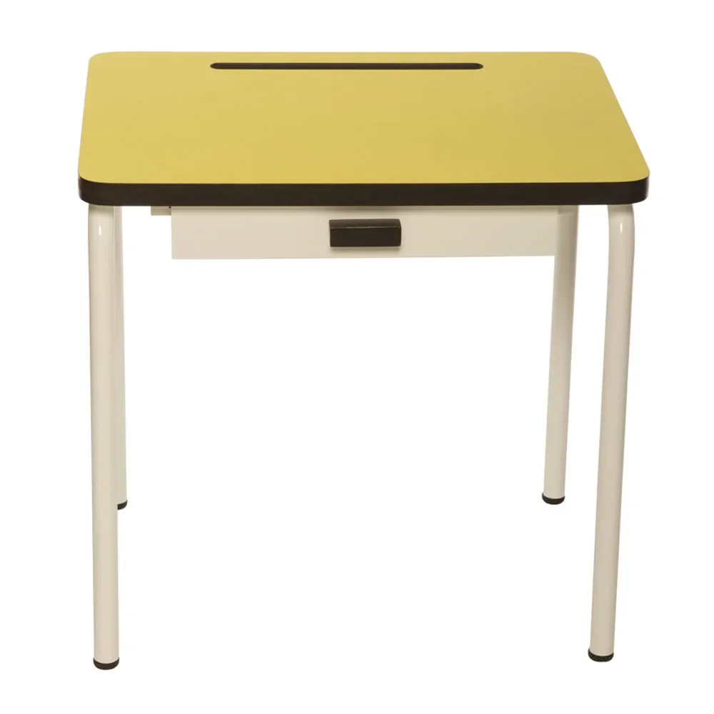"Gambettes kindertafel/bureau Regine geel image"