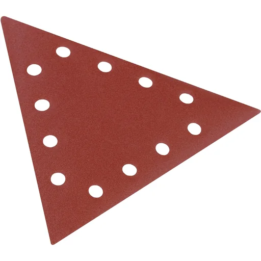 "10-piece sanding triangle set, grit 100 image"