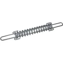 Tension spring made of stainless steel, 435 mm, Ø 43