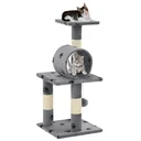 Sisal scratching post 65 cm grey