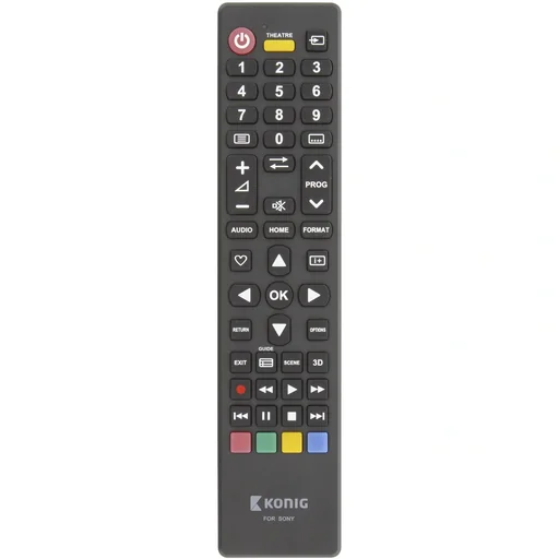 "Replacement remote control Sony image"