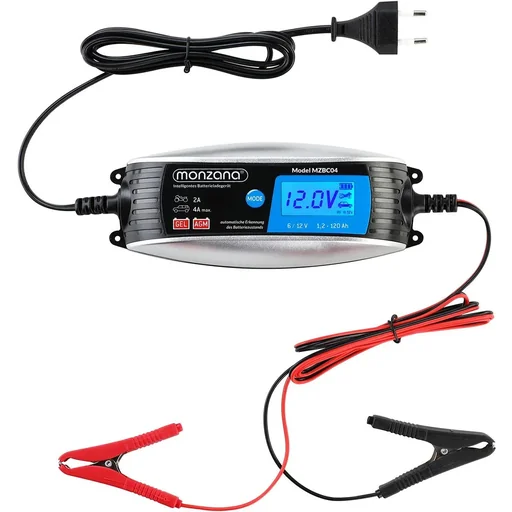 "Jump start cable - battery charger - car - 6V 12V Black image"