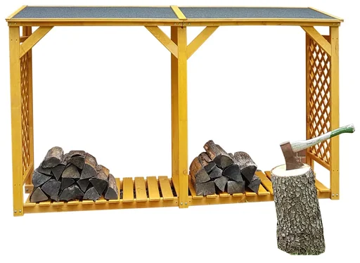 "Firewood rack Speyer with extension anthracite image"