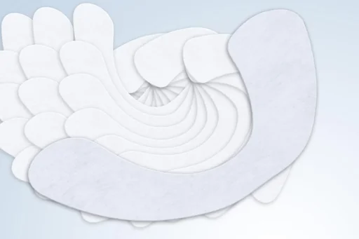 "Denture adhesive pads for lower jaw, 60 pieces image"