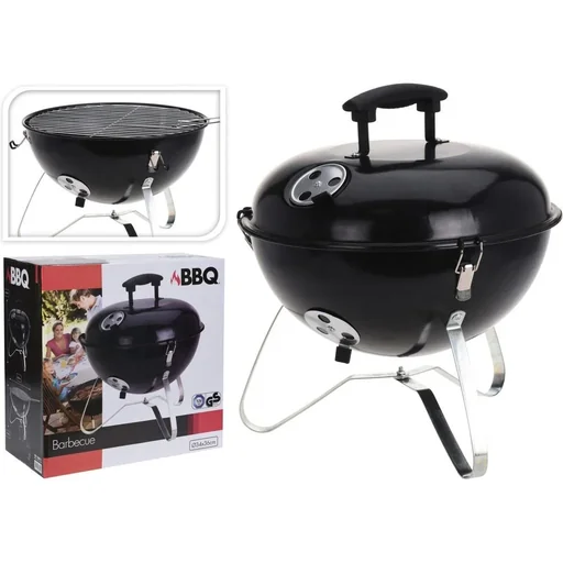 "BBQ Round Table Grill - Camping Grill - Grill Area Ø34 cm image"