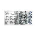 Lock nuts - Basic Box assortment, 195 pieces