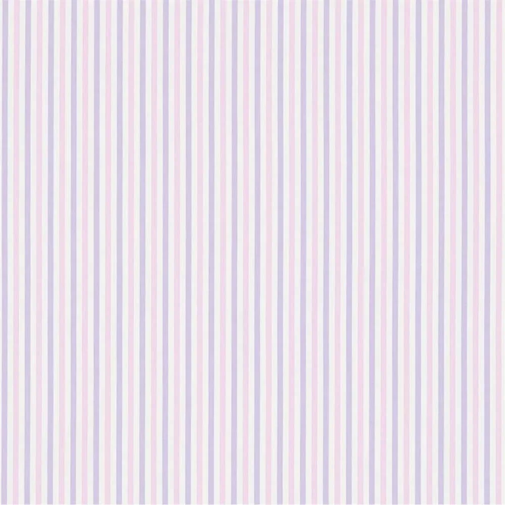 "Little Sanderson Abracazoo gestreepte stof Seaton roze lavendel image"