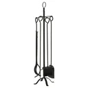5-piece fireplace set fireplace set fireplace tools inside fireplace accessories stove cutlery wrought iron cutlery Wer
