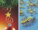 Jewelry hooks "Star", set of 40