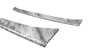Aluminum ribbed loading sill protector, Mercedes Sprinter III, 2018>. OEM quality, soft edges