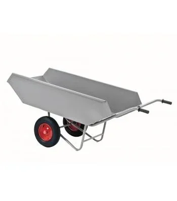 "Yard and transport trolley, 450 l, galvanized image"