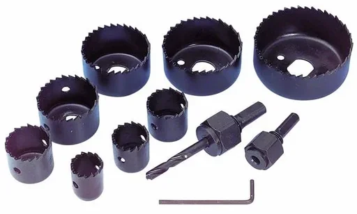"Hole saw set 11-piece image"