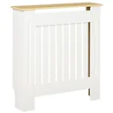 Radiator cover Radiator cover Radiator Radiator Cover Cover Removable MDF Chipboard White+Oak