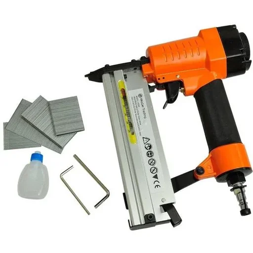 "Nail and staple gun 2-in-1 pneumatic air image"