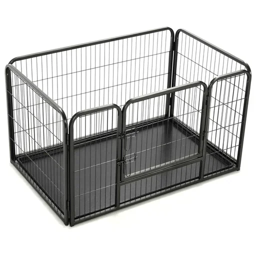 "Puppy cage 125x80x70 cm steel image"