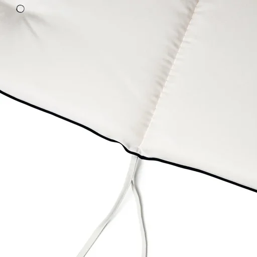 "Chair cushions 6 pieces Vanamo cream with beautiful blue finish image"