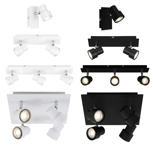 "LED ceiling light, 1840 lumens, 20 watts, GU10, white image"