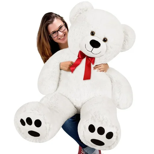 "Teddy bear XL white image"
