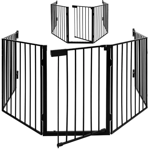 "Fireplace safety gate and animal protection gate - 310 cm image"