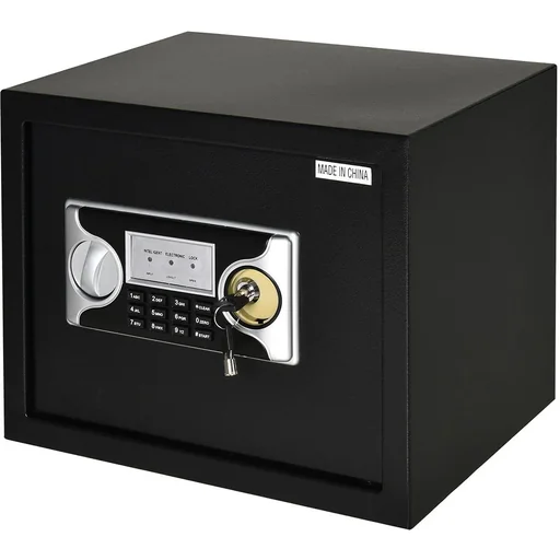 "Furniture safe with electronic lock image"