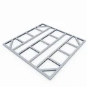 Foundation floor frame 8x8 for Dream