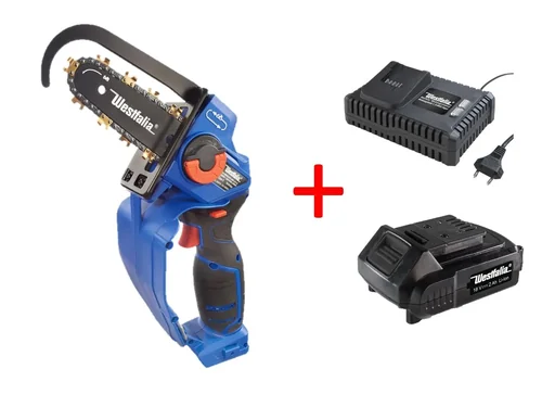 "X-Saw-Pro kettingzaagset, inclusief 18V accu 2,0 Ah en snellader image"