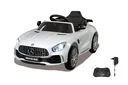 Ride-on Mercedes-Benz AMG GT R for children, 2.4 GHz, 12 Volt, white