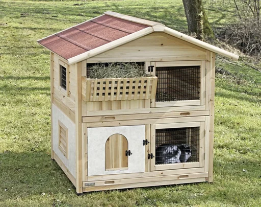 "Small animal hutch, 119 x 100 x 119 cm image"