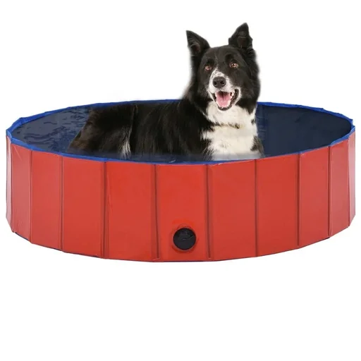 "Foldable dog pool 120x30 cm image"