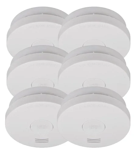 "Smoke detector SET, 4x RM L 3100 10 year detector image"