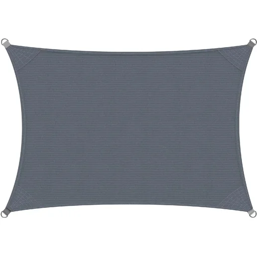 "Shade cloth HDPE rectangle anthracite 2x4m image"