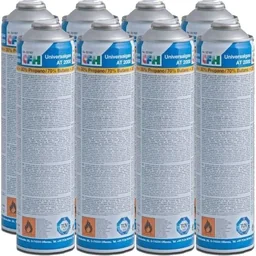 24x gasfles voor onkruidbrander, gasbrander en barbecueaansteker