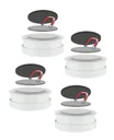 Magnetic mounting for smoke detectors - 4 pieces